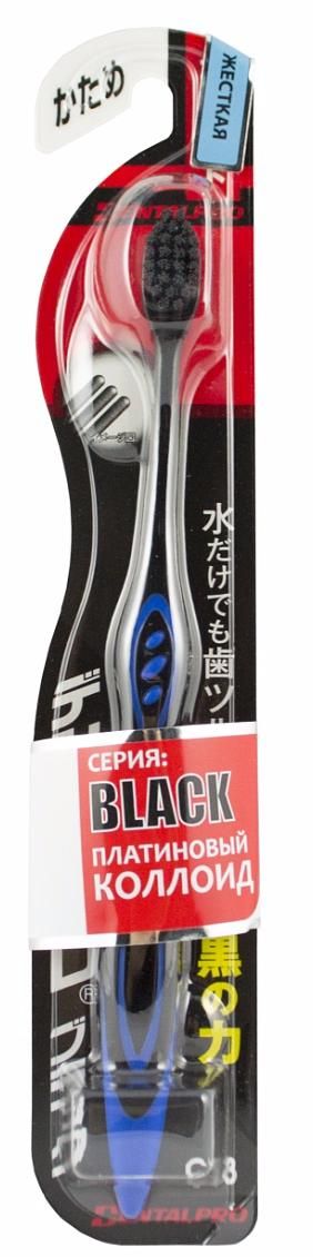 Dentalpro Black Compact Head Зубная щетка Жесткая