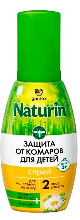 Gardex Naturin Спрей от комаров для детей для нанесения на кожу 2 часа защиты 75 мл