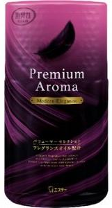 ST Shoushuuriki Premium Aroma Жидкий дезодорант–ароматизатор для туалета с современным парфюмерным цветочным ароматом 400 мл