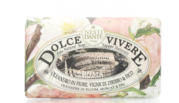 Nesti Dante Dolce Vivere Natural Soap Roma Мыло натуральное с ароматом Рим 250 гр