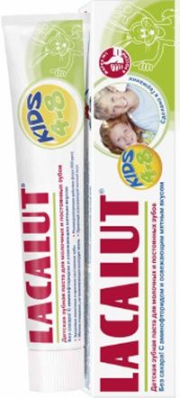 Lacalut Kids Зубная паста детская от 4 до 8 лет 50 мл
