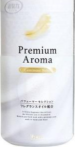 ST Shoushuuriki Premium Aroma Жидкий дезодорант–ароматизатор для туалета с благородным парфюмерным ароматом фруктов и цветов 400 мл