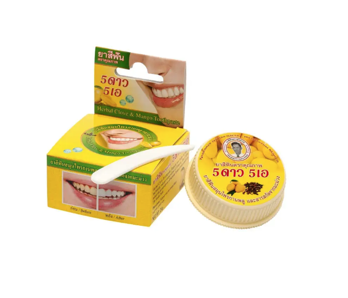5 Star Cosmetic Зубная паста травяная с экстрактом Манго 25 гр