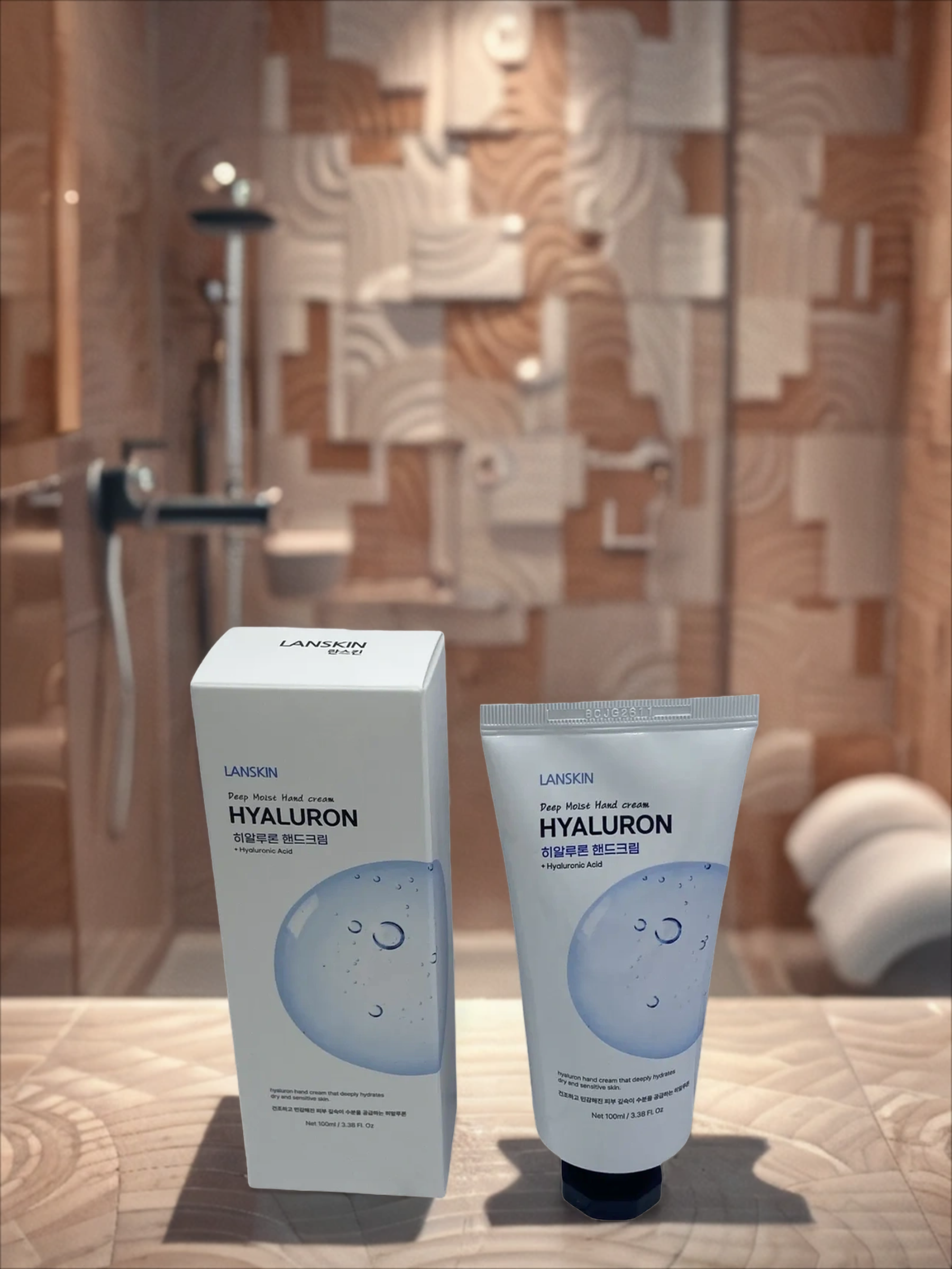 LanSkin Deep Moist Hyaluron Hand Cream Глубоко увлажняющий крем для рук с гиалуроновой кислотой 100 мл