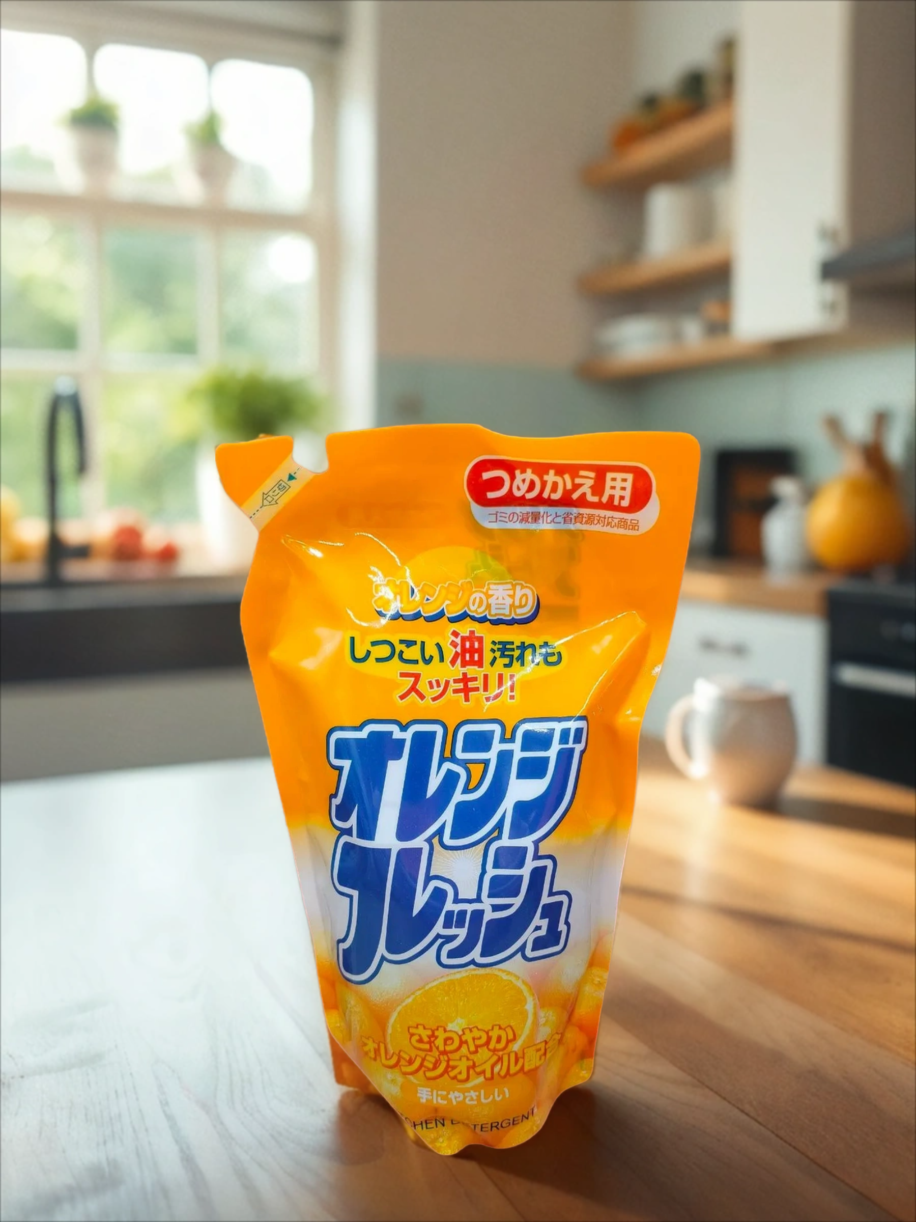 Rocket Soap Awas Жидкость для мытья посуды Свежесть апельсина 500 мл запасной блок