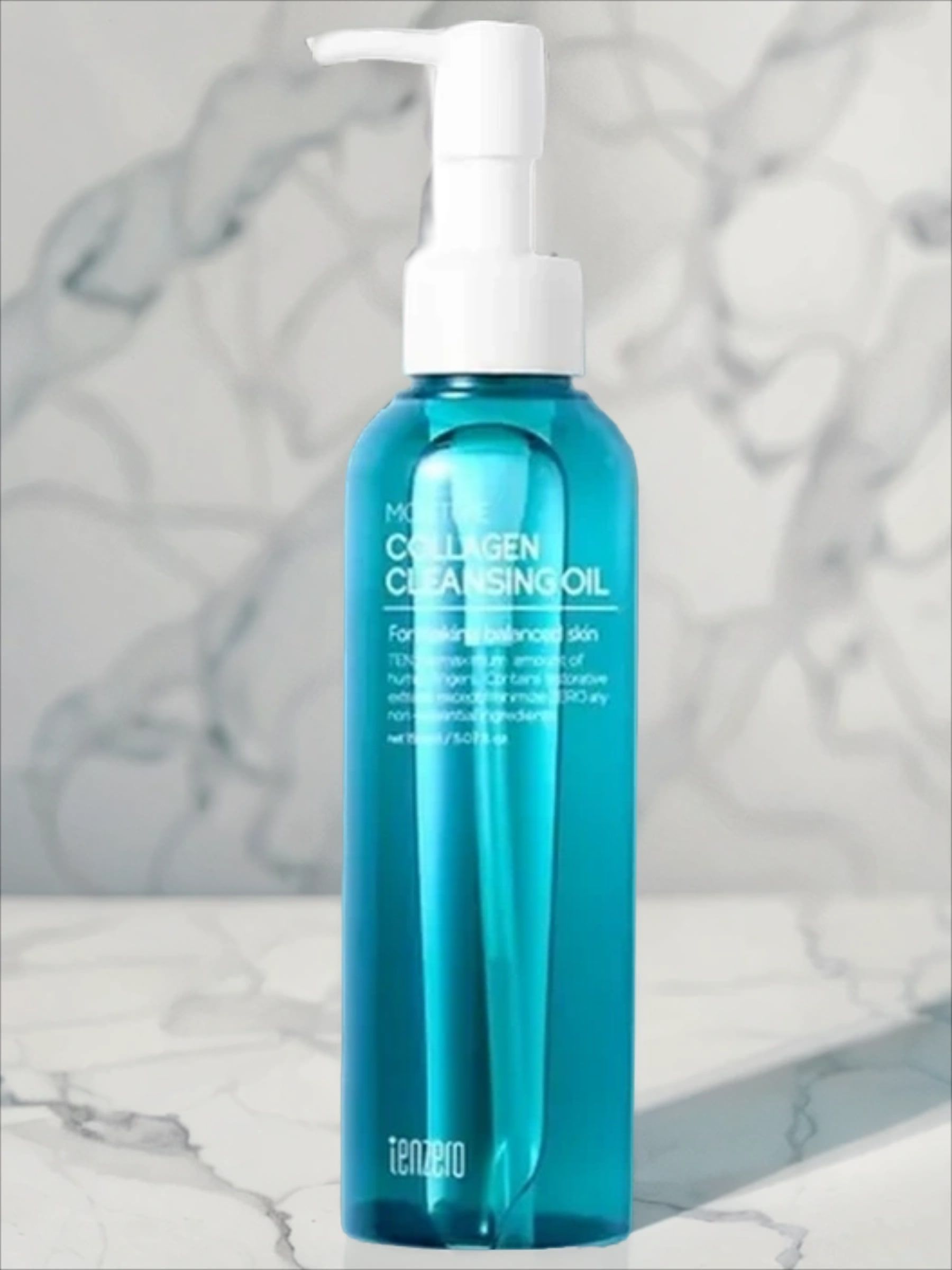 Tenzero Cleansing Oil Moisture Collagen Гидрофильное масло для лица увлажняющее с коллагеном 150 мл