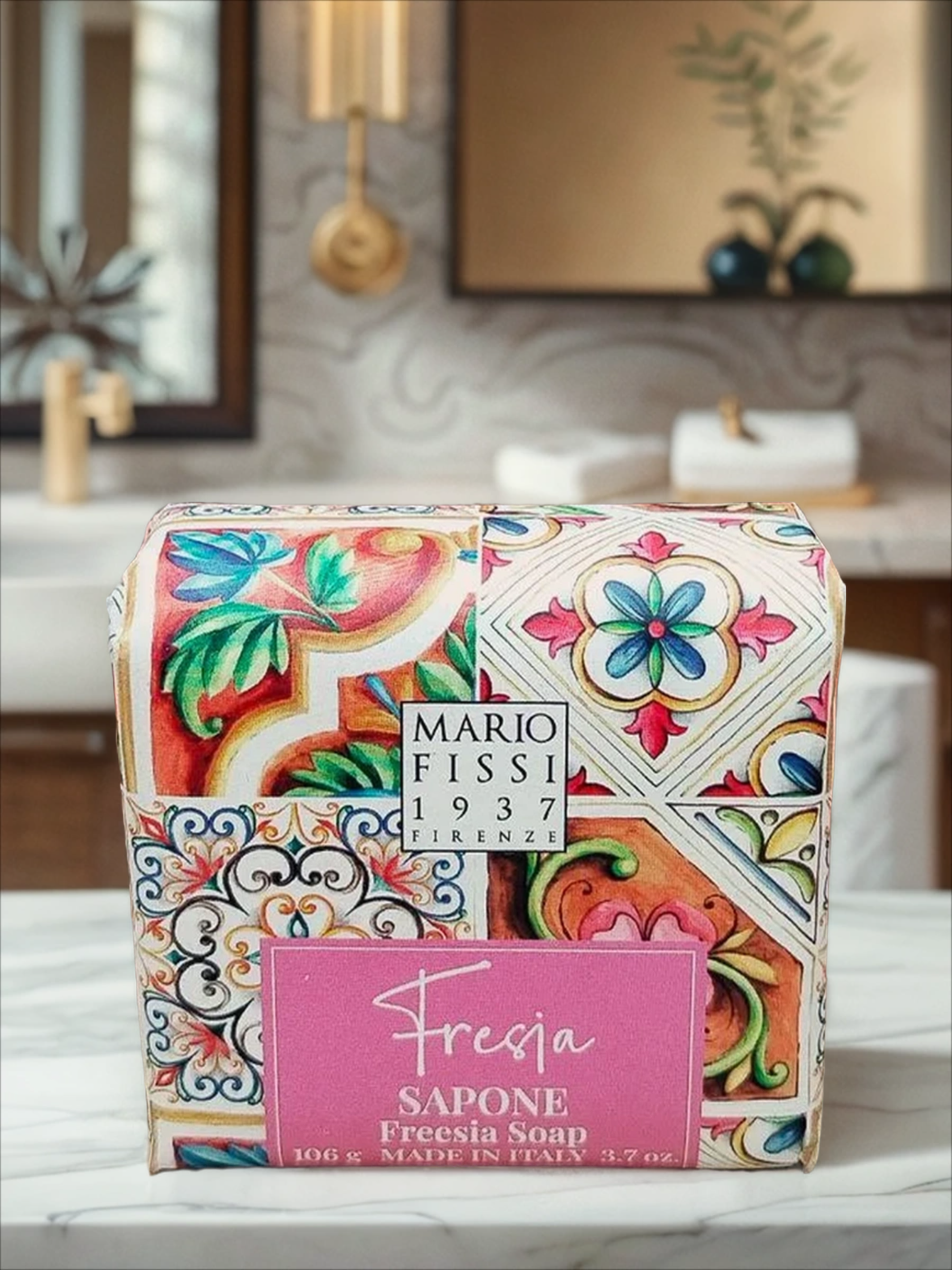 Mario Fissi 1937 Soap Freesia Мыло натуральное Фрезия 106 гр