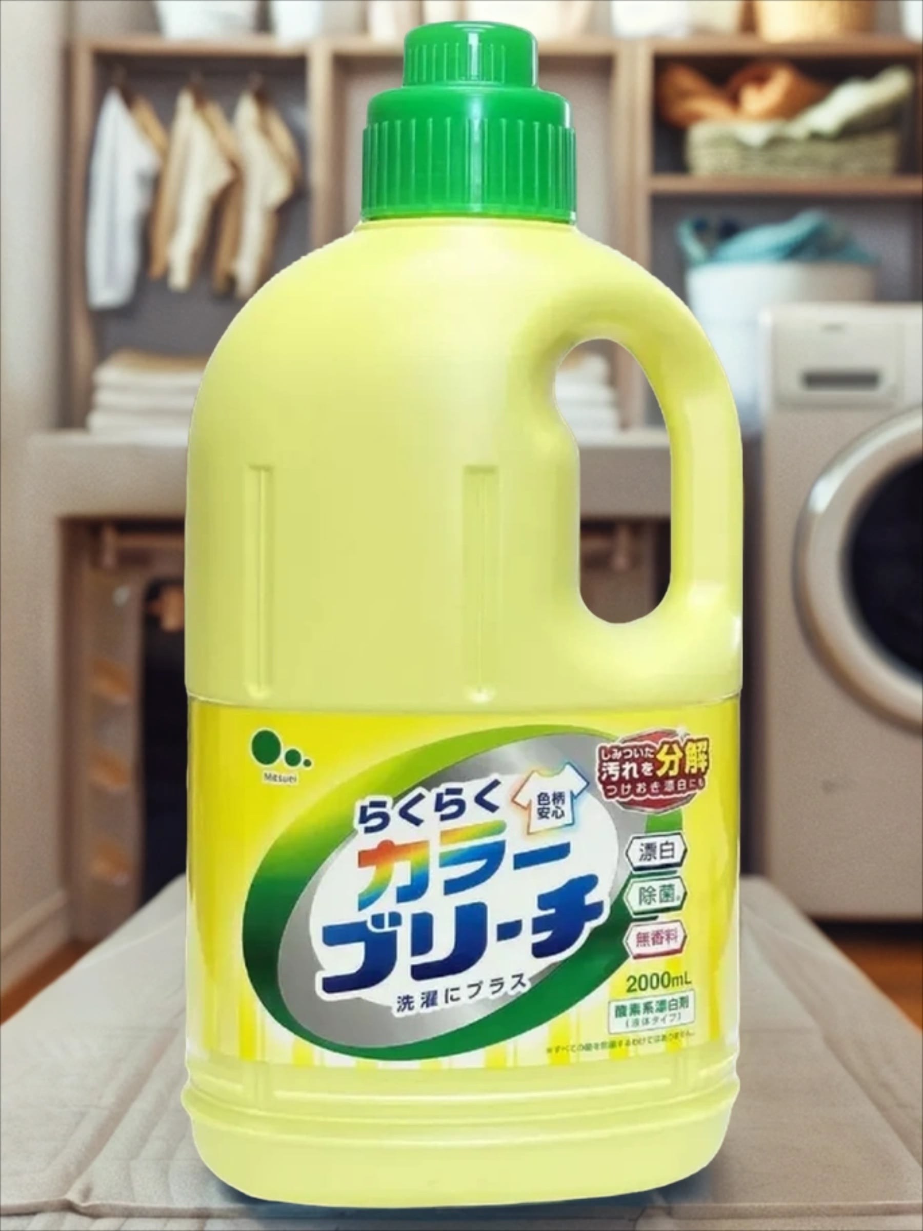 Mitsuei Кислородный отбеливатель для цветных вещей 2л