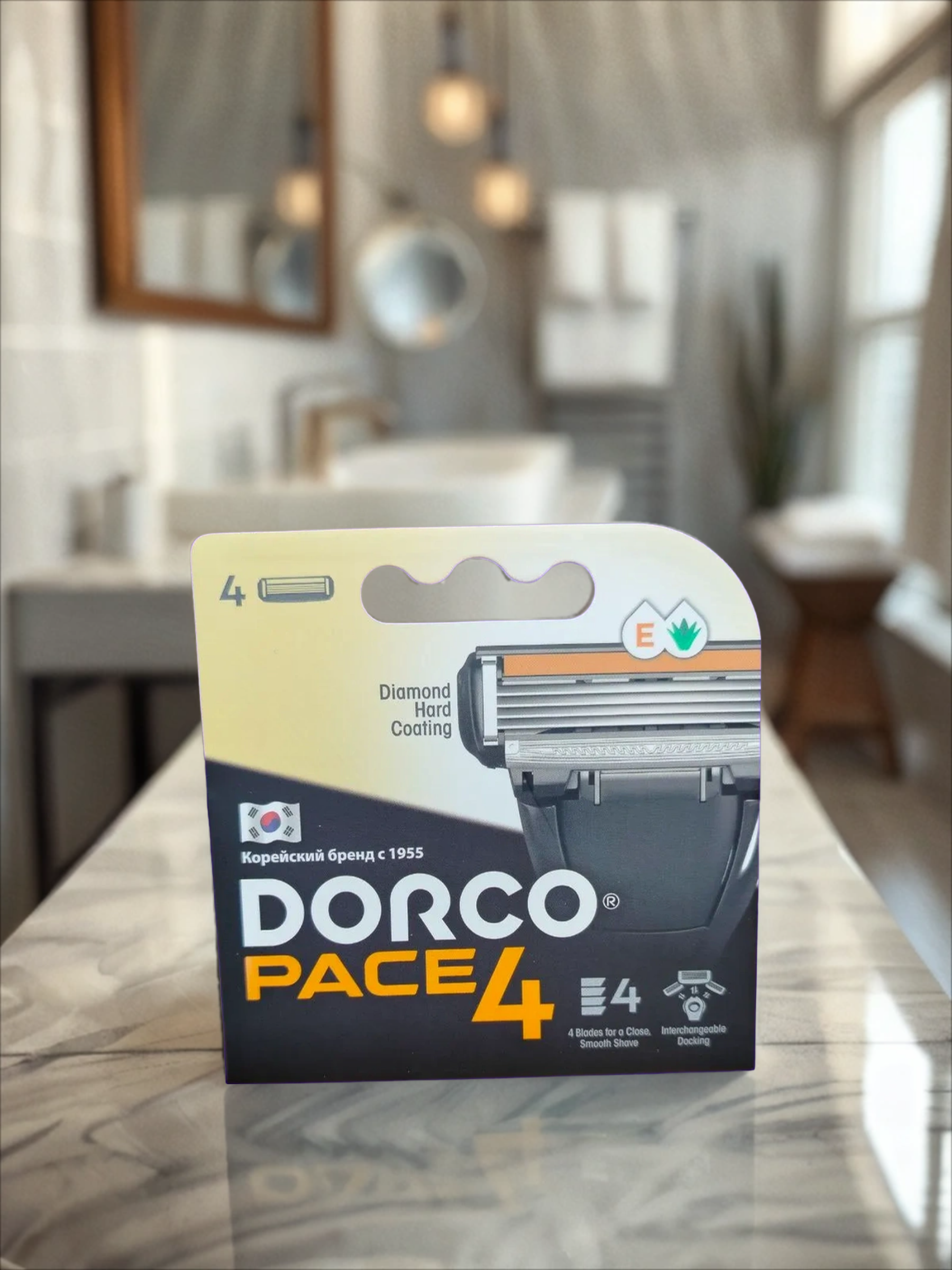Dorco PACE 4 Сменные кассеты для бритвенной системы 4 шт