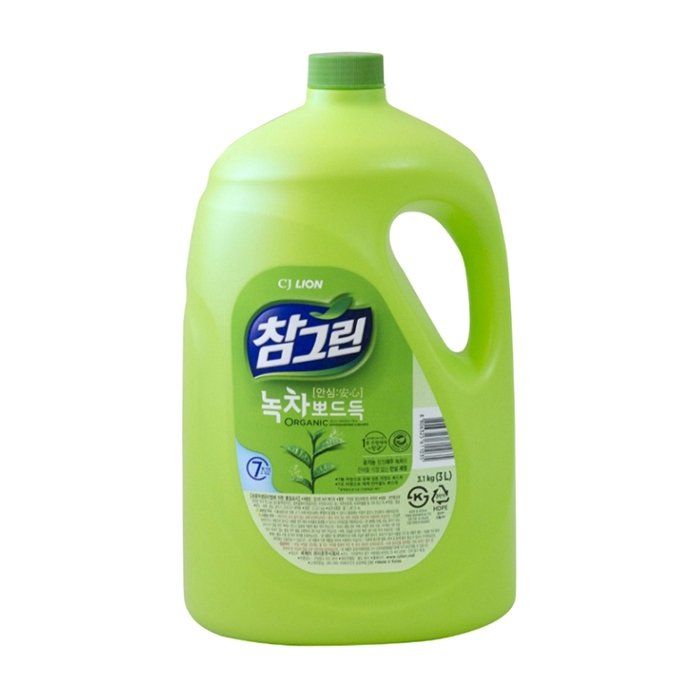 Lion Chamgreen Средство для мытья посуды, овощей и фруктов Зеленый чай 2,97 л