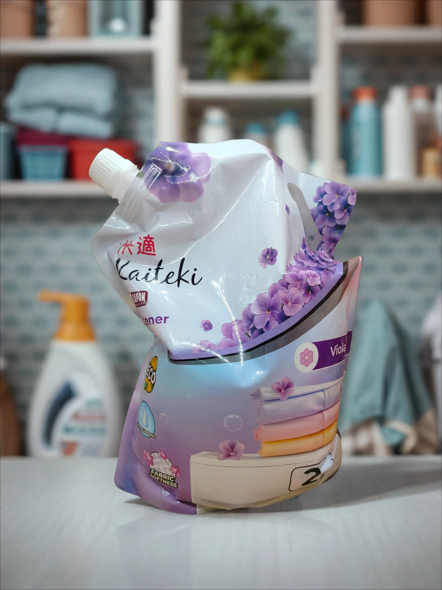 Kaiteki Кондиционер для белья Фиалка 2 л