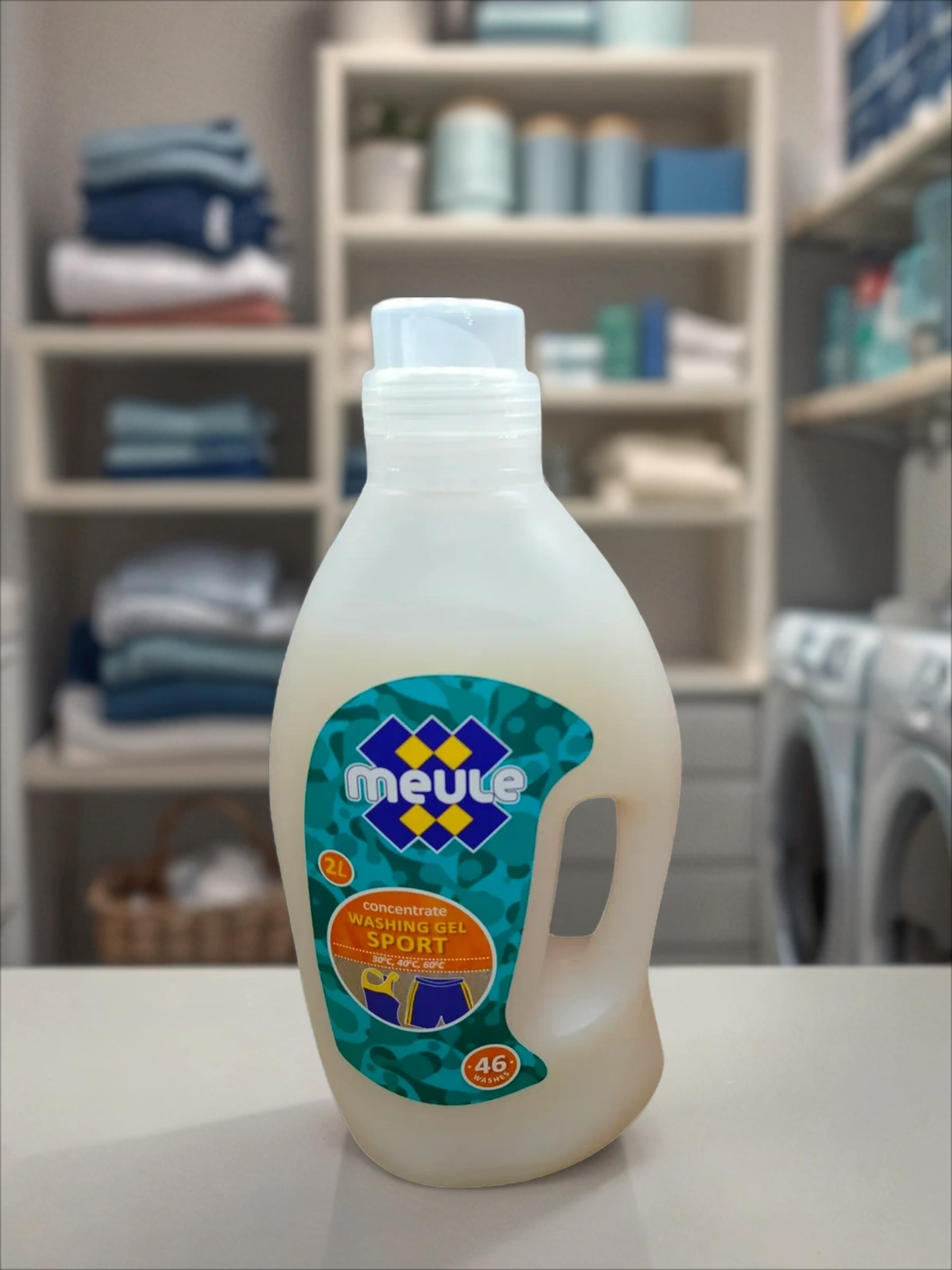 Meule Sport Концентрированный гель для стирки спортивной одежды 2 л на 46 стирок
