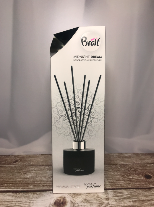 Brait Home Perfume Premium Sticks Midnight Dream Декоративный премиальный освежитель воздуха с палочками Полуночная мечта 100 мл