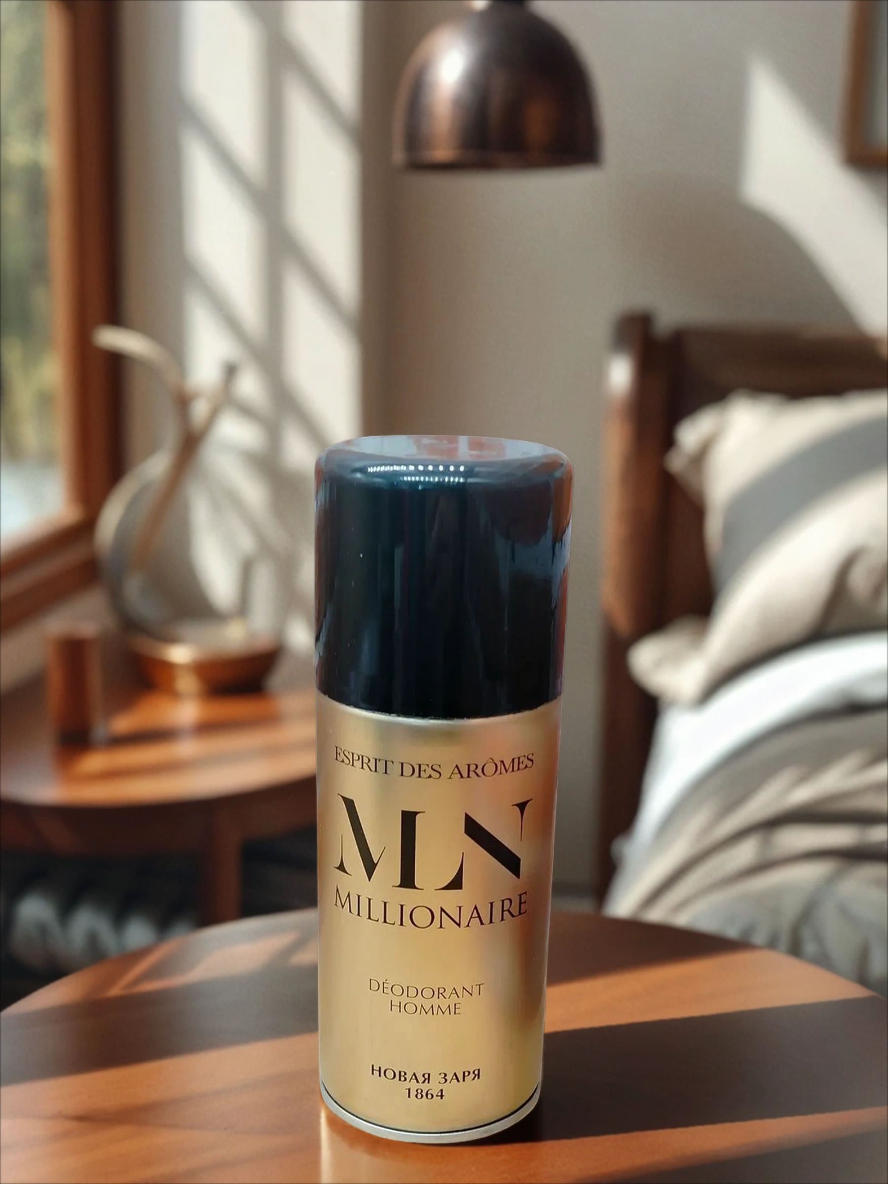 Новая Заря Vikon De Paris Millionaire Дезодорант аэрозольный парфюмированный для мужчин Миллионер 150 мл