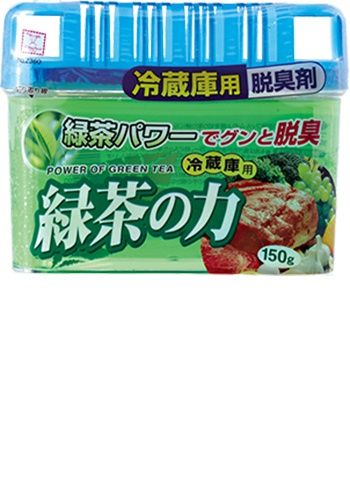 Kokubo Поглотитель запахов для холодильника Сила зеленого чая 150 гр