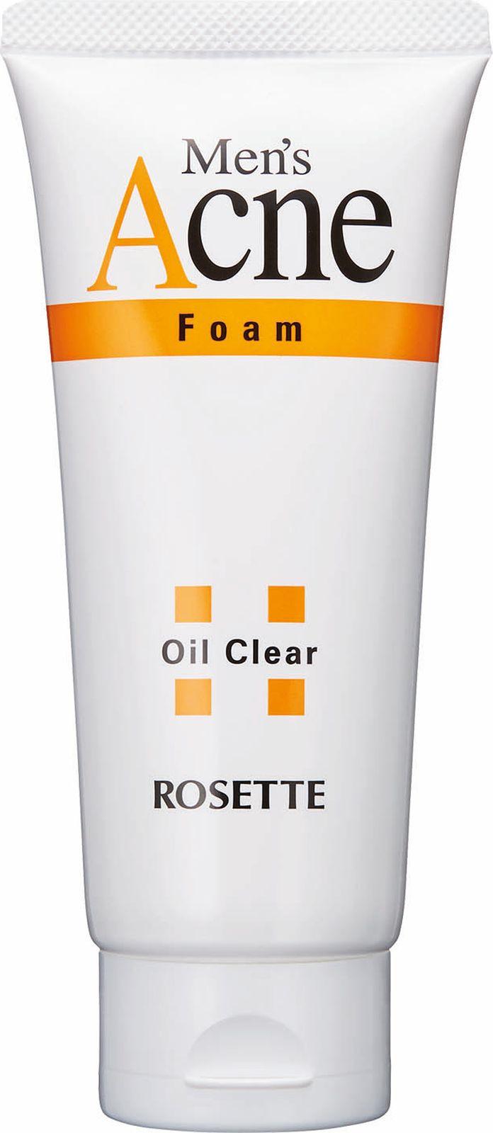 Rosette Acne Men's Oil Clear Пенка для умывания для проблемной кожи с экстрактом плодов шиповника 120 гр