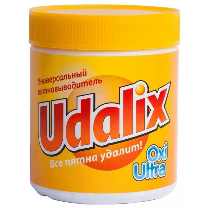Udalix Oxi Ultra Универсальный пятновыводитель 500 гр в банке