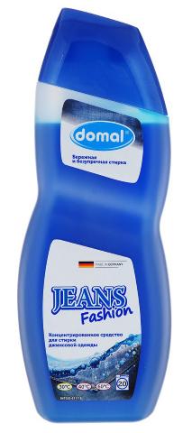 Domal Jeans Fashion Концентрированное средство для стирки джинсовой ткани синего и голубого цвета 750 мл на 20 стирок