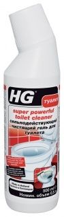 HG Сильнодействующий чистящий гель для туалета 500 мл