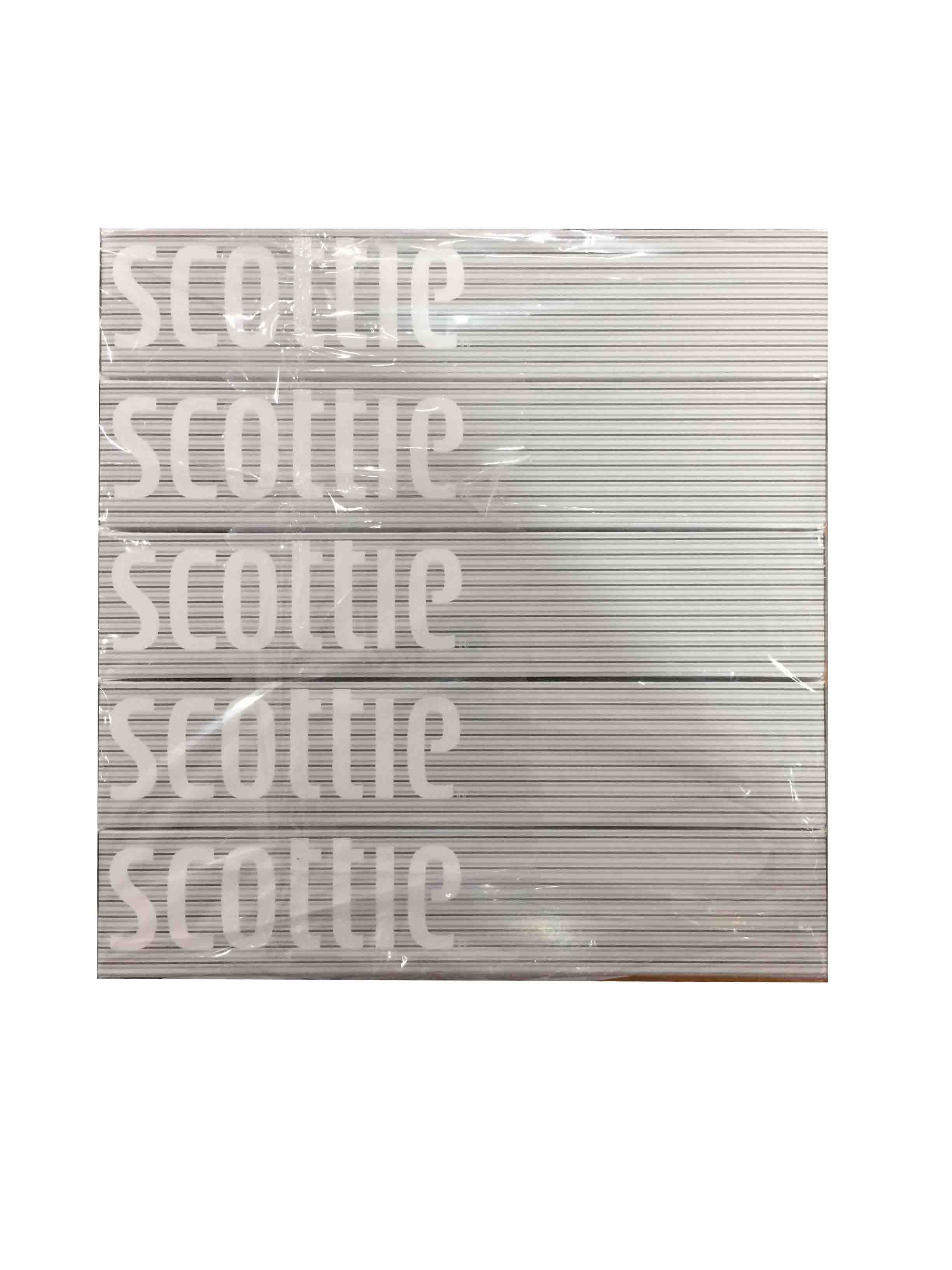 Салфетки Crecia Scottie двухслойные 200 шт 5 упаковок