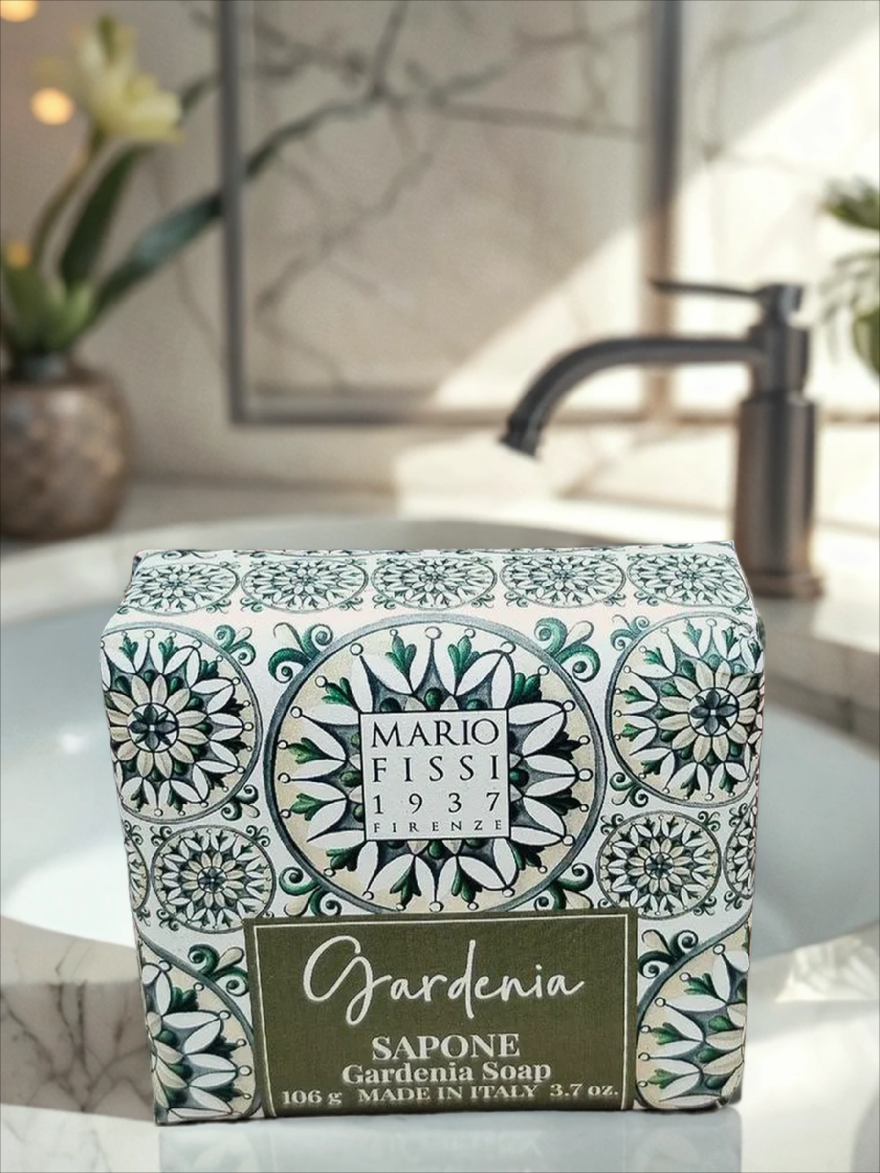 Mario Fissi 1937 Soap Gardenia Мыло натуральное Гардения 106 гр