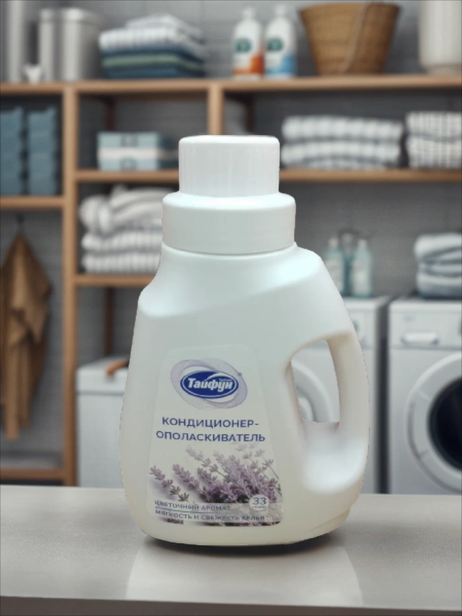 Тайфун Кондиционер-ополаскиватель для белья Лаванда 1 л на 33 стирки