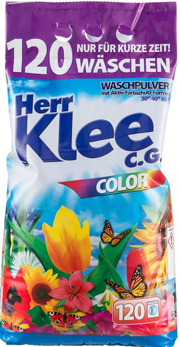 Herr Klee C.G. Waschpulver Color Стиральный порошок для цветных тканей 10 кг на 120 стирок в мягкой упаковке