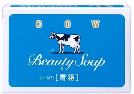 Cow Brand Мыло туалетное молочное освежающее с прохладным ароматом жасмина 85 гр