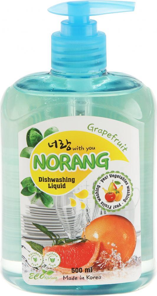 Norang Dishwashing Liquid Grapefruit Жидкость для мытья посуды Грейпфрут 500 мл