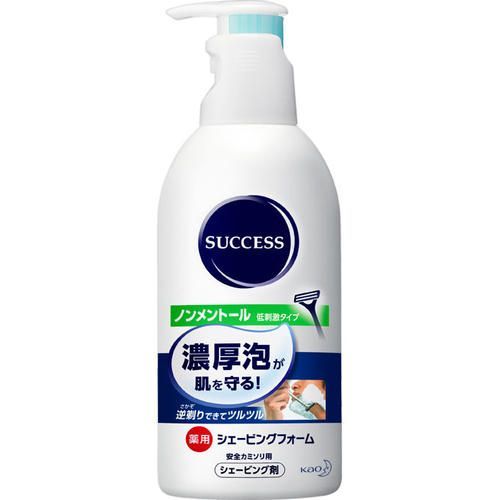 Kao Success Пена для бритья с экстрактом морских водорослей без ментола 250 гр