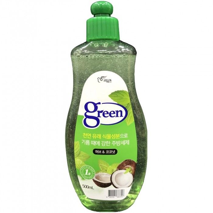 Pigeon Green Средство для мытья посуды на натуральной основе Травы и кокос 500 мл