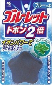 Kobayashi Bluelet Dobon Blue Mint Таблетка чистящая для бачка унитаза с эффектом окрашивания воды Мята 60 гр