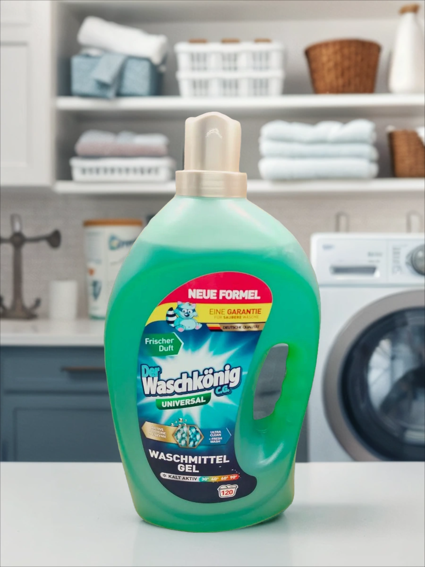 Der Waschkonig C.G. Waschmitel Gel Universal Гель для стирки универсальный 3 л на 120 стирок