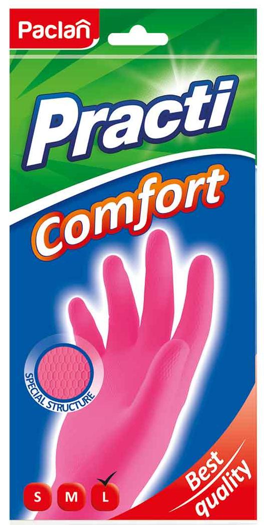Paclan Practi Comfort Перчатки резиновые размер  M