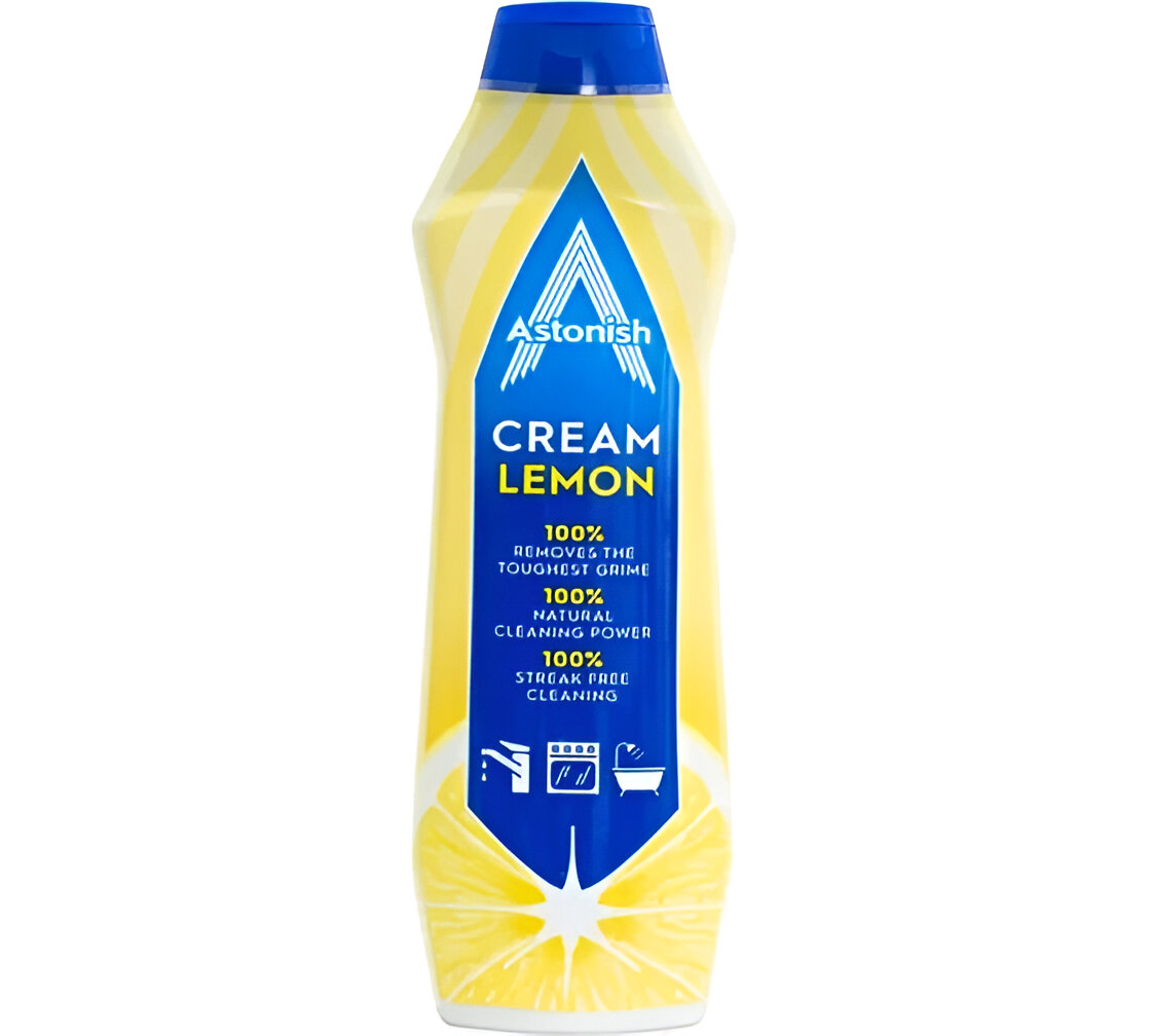 Astonish Cream Lemon Крем чистящий для кухни и ванной Лимон 500 мл