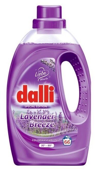 Dalli Special Edition Lavander Breeze Универсальный концентрированный гель для стирки цветного и светлого белья 3,65 л на 66 стирок