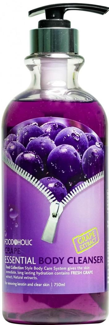 Food a Holic Essential Body Cleanser Grape Гель для душа с экстрактом Винограда 750 мл