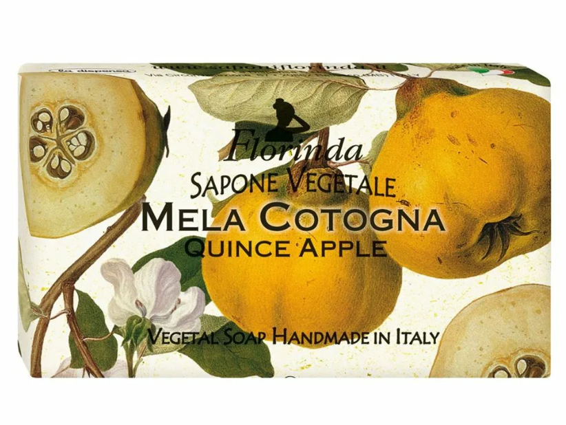 Florinda Vegetal Soap Quince Apple Мыло натуральное на основе растительных масел Айва 100 гр