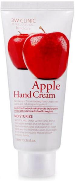 3W Clinic Hand Cream Apple Moisturize Крем для рук c экстрактом Яблока 100 мл