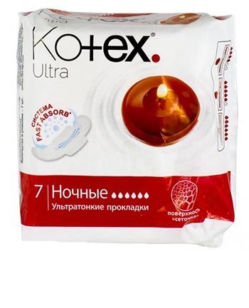 Kotex Ultra Night Прокладки 7 шт