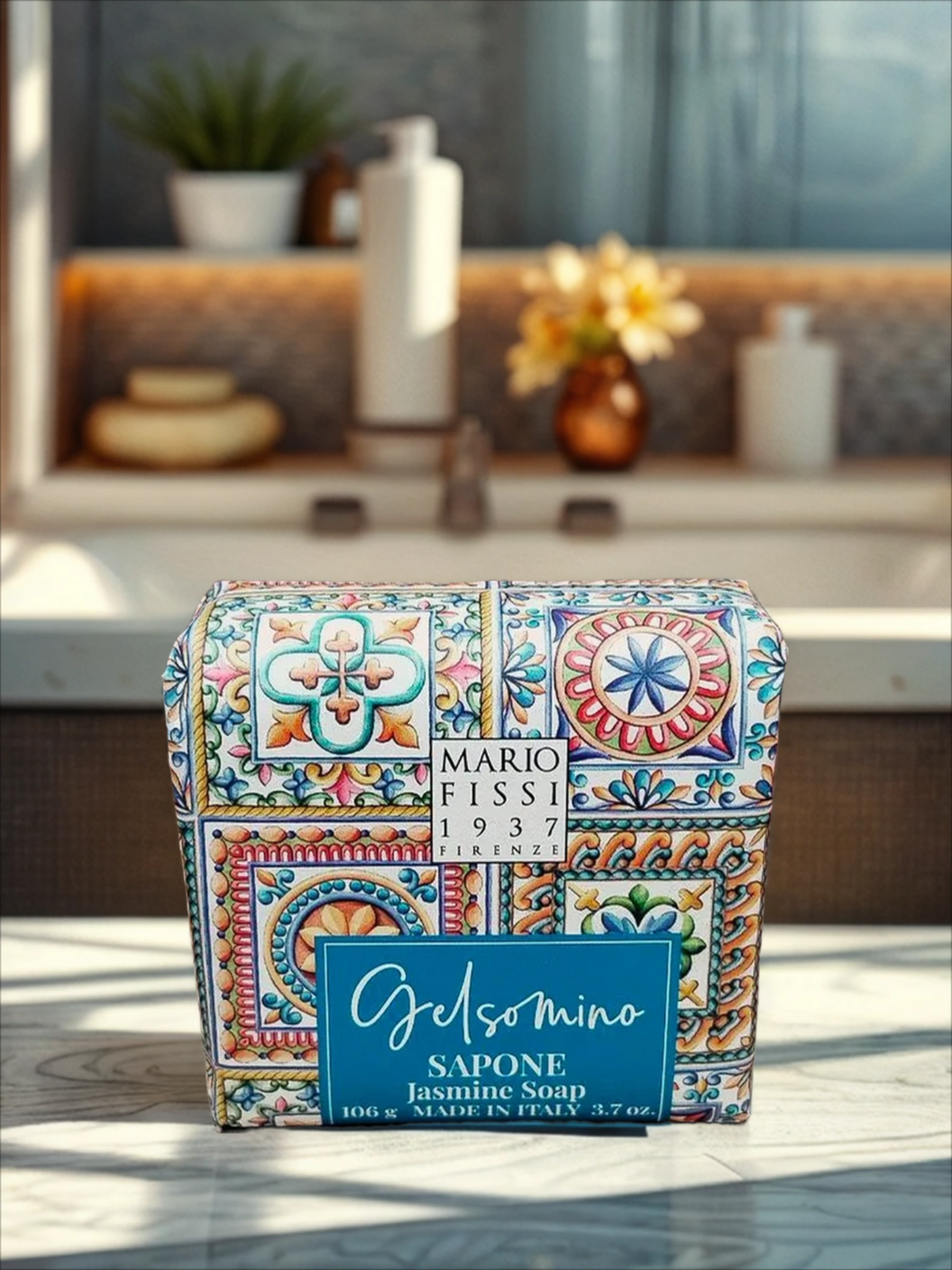 Mario Fissi 1937 Soap Jasmine Мыло натуральное Жасмин 106 гр