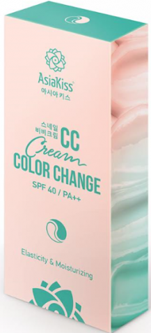 AsiaKiss CC Cream Color Change CC-крем для выравнивания тона лица с ультра ухаживающим эффектом SPF 40 PA++ 60 мл