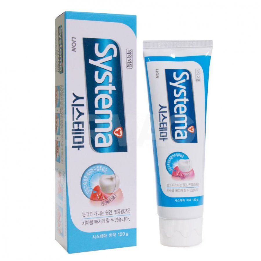 Lion Systema Зубная паста с ароматом Ледяной мяты 120 гр