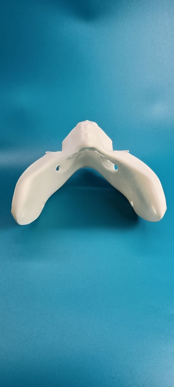 POAC Маска японская демон Они Белая