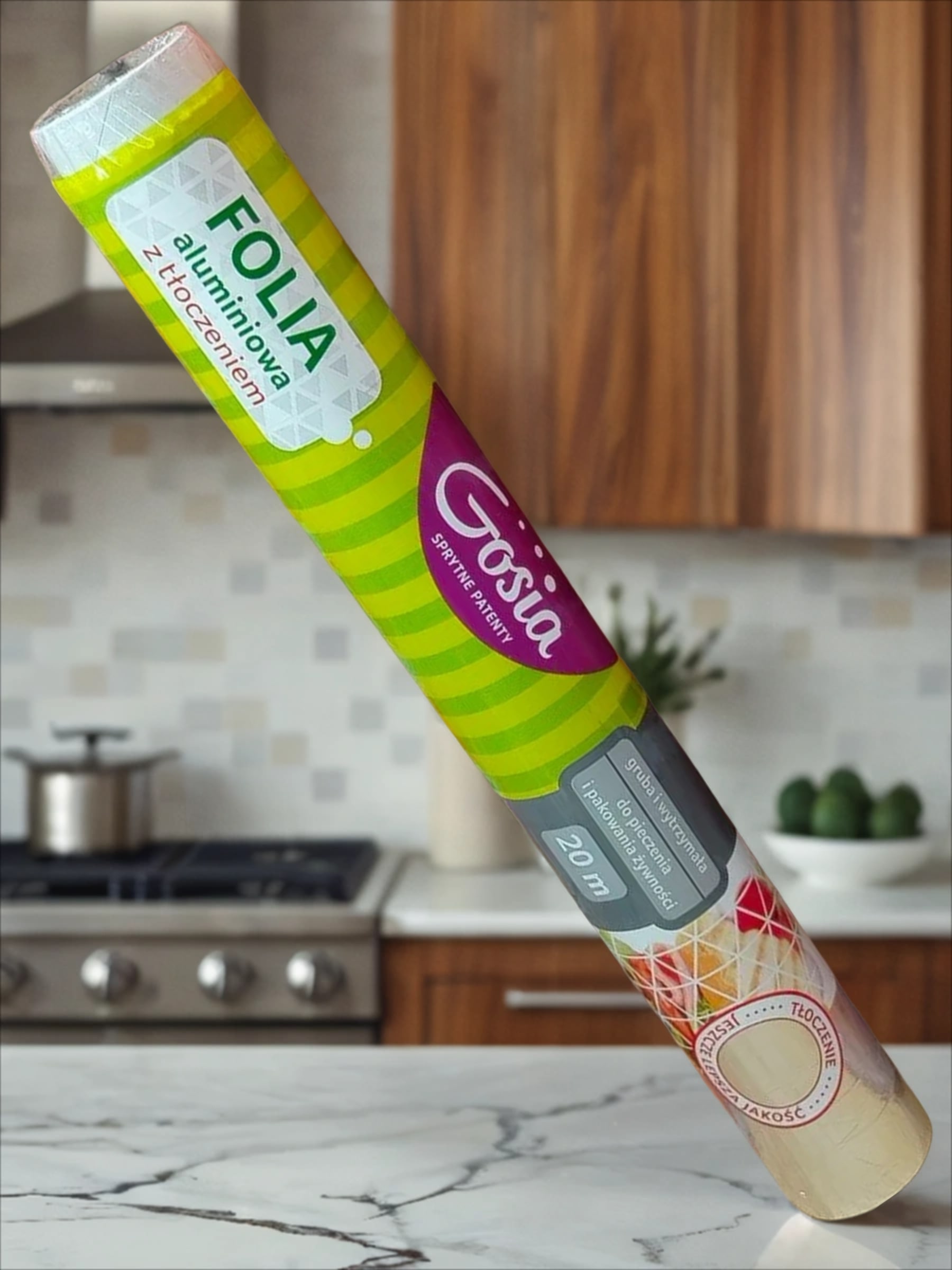 Gosia Фольга алюминиевая мощная 0,29*20 м в рулоне