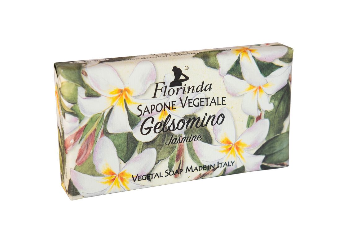 Florinda Vegetal Soap Jasmine Мыло натуральное на основе растительных масел Жасмин 100 гр