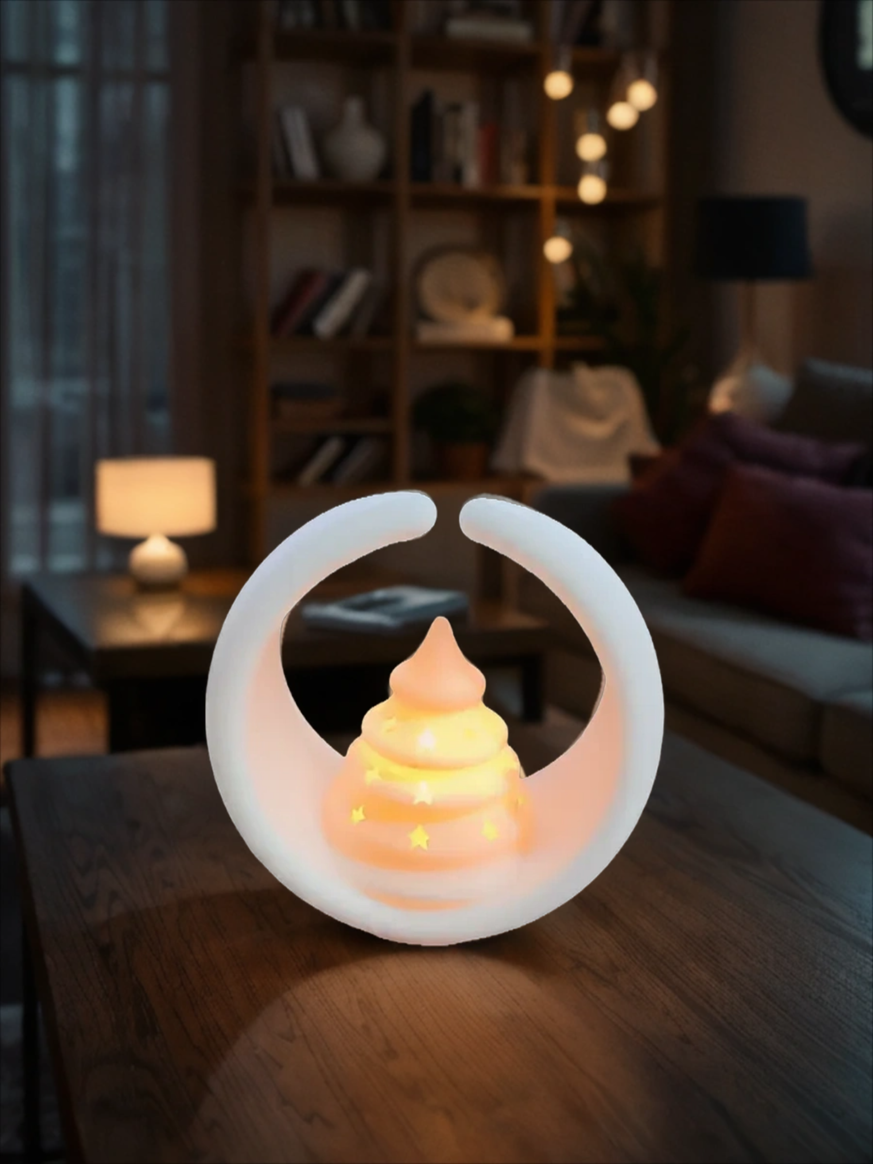 POAC Светильник-подсвечник декоративный Ёлочка новогодняя