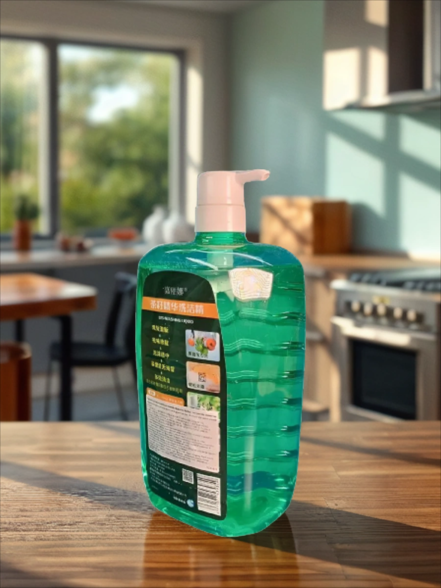 Kadina Jialina Средство для мытья посуды, овощей и фруктов Китайская камелия 2 кг