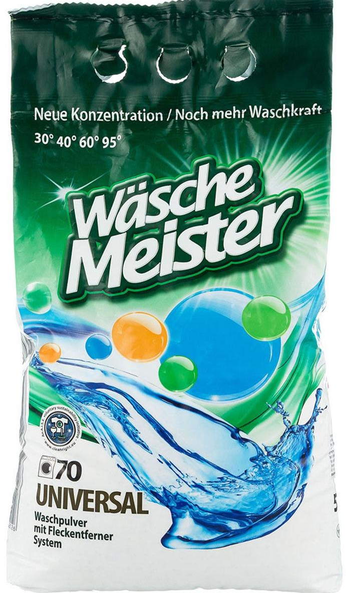 Wasche Meister Waschpulver Universal Стиральный порошок универсальный 5,25 кг на 70 стирок в мягкой упаковке