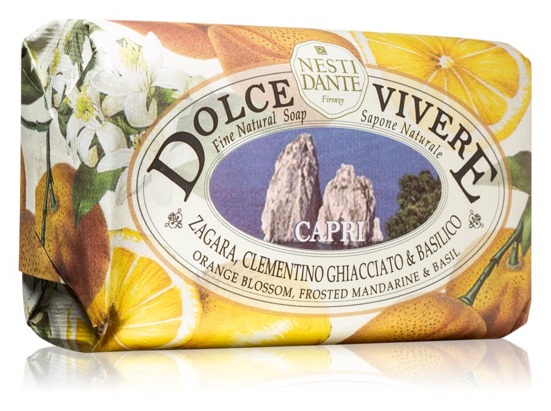 Nesti Dante Dolce Vivere Natural Soap Capri Мыло натуральное с ароматом Капри 250 гр